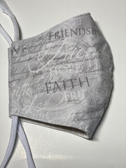 Faith & Friendship Cotton Face Mask